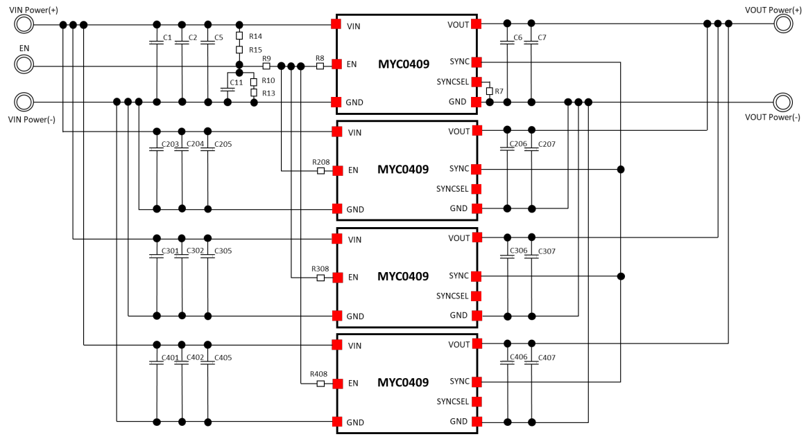Schematic - Murata MYC0409 Evaluation Modules